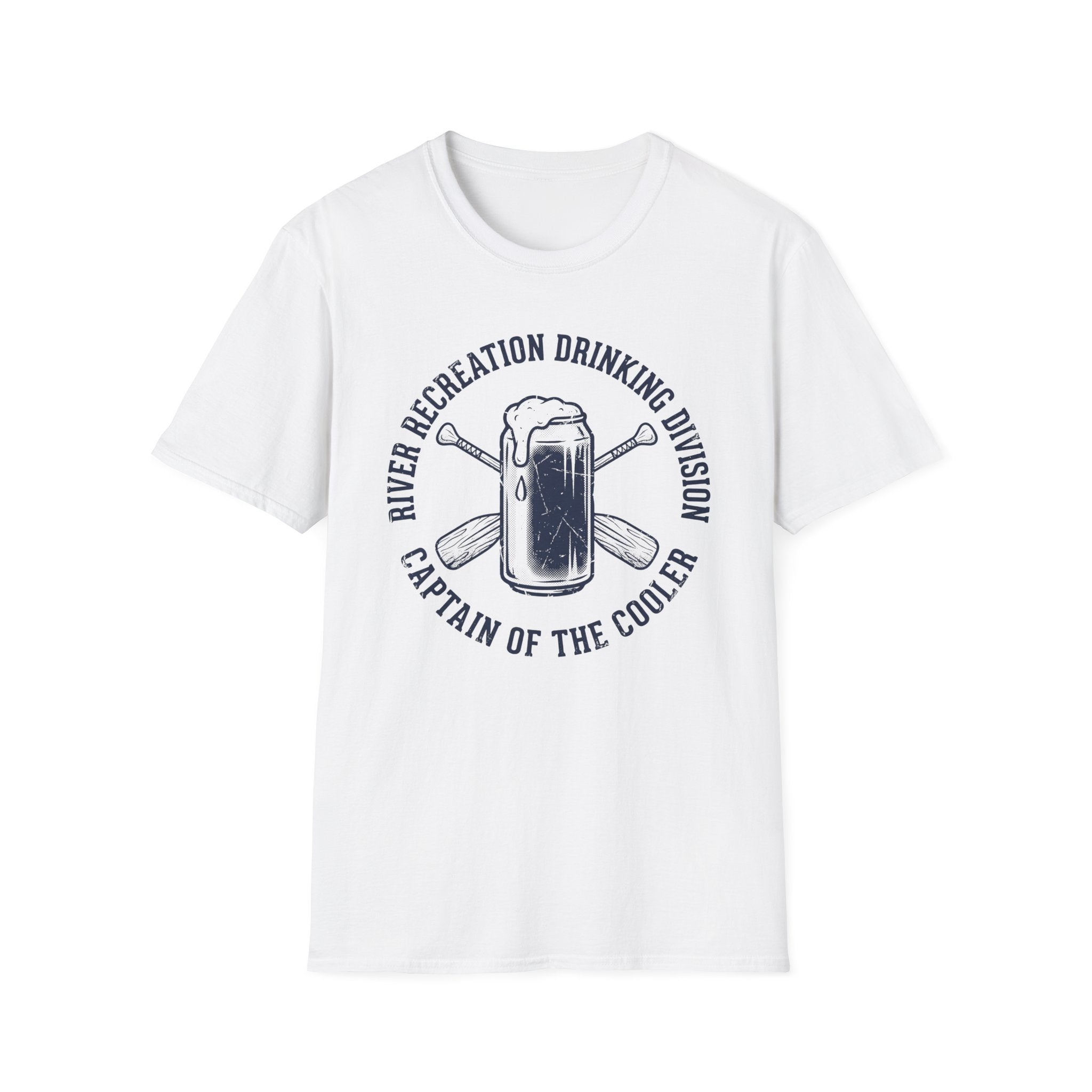 River Recreation Drinking Graphic T-Shirt