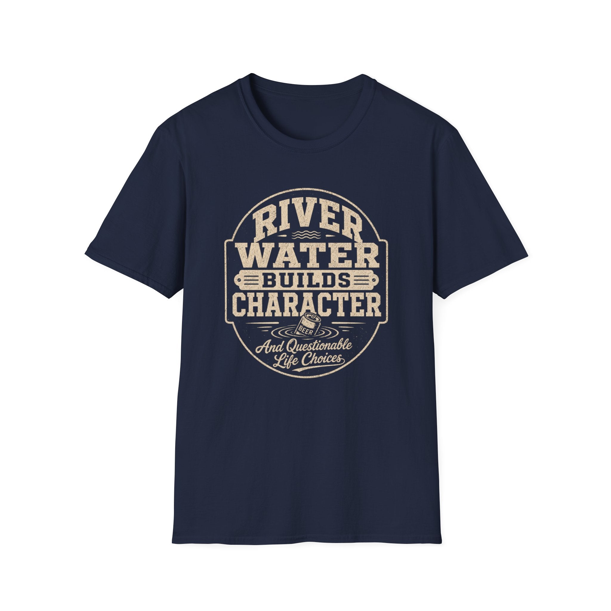 River Water Builds Character Graphic T-Shirt