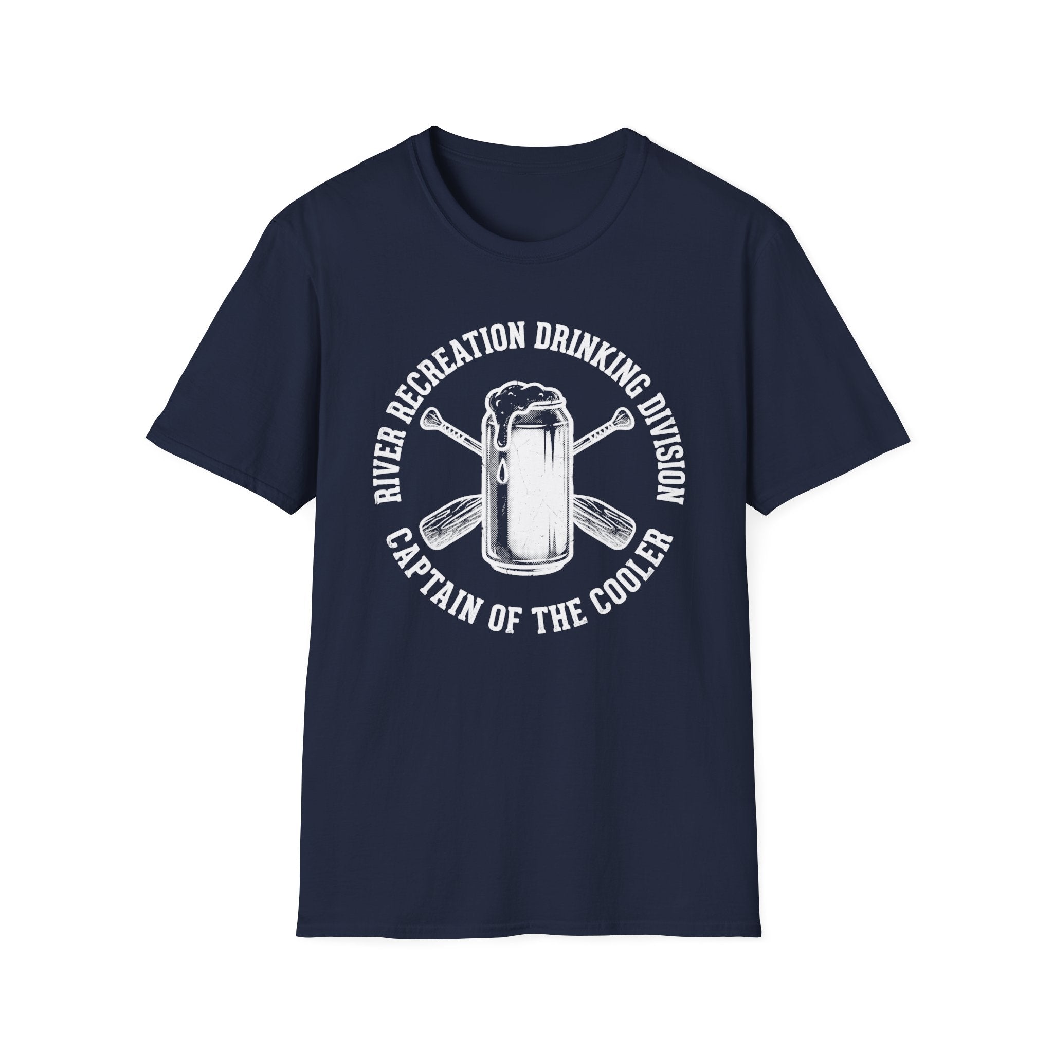 River Recreation Drinking Graphic T-Shirt