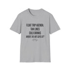 Float Trip Agenda Graphic T-Shirt