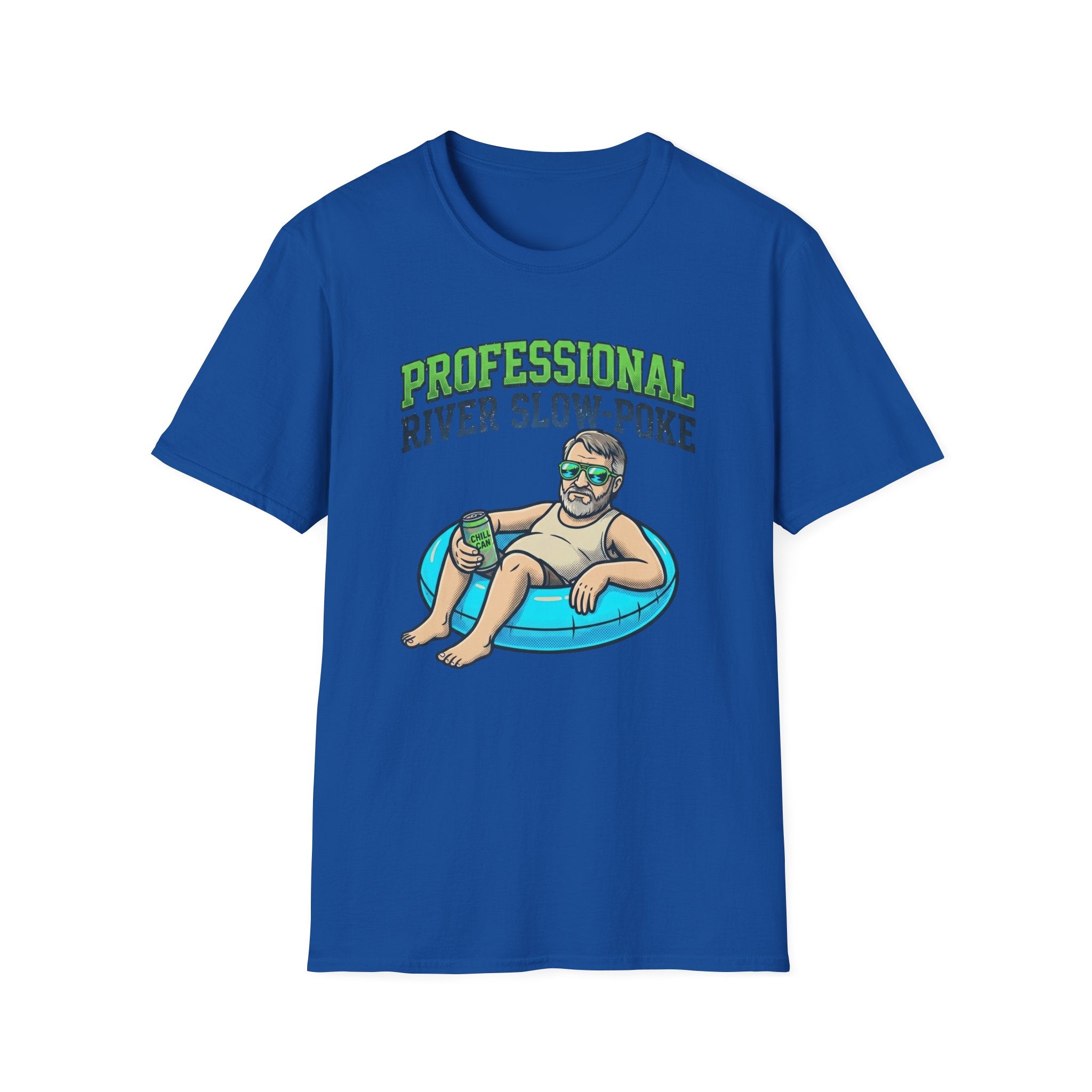 Professional River Slow Poke Old Dude Graphic T-Shirt