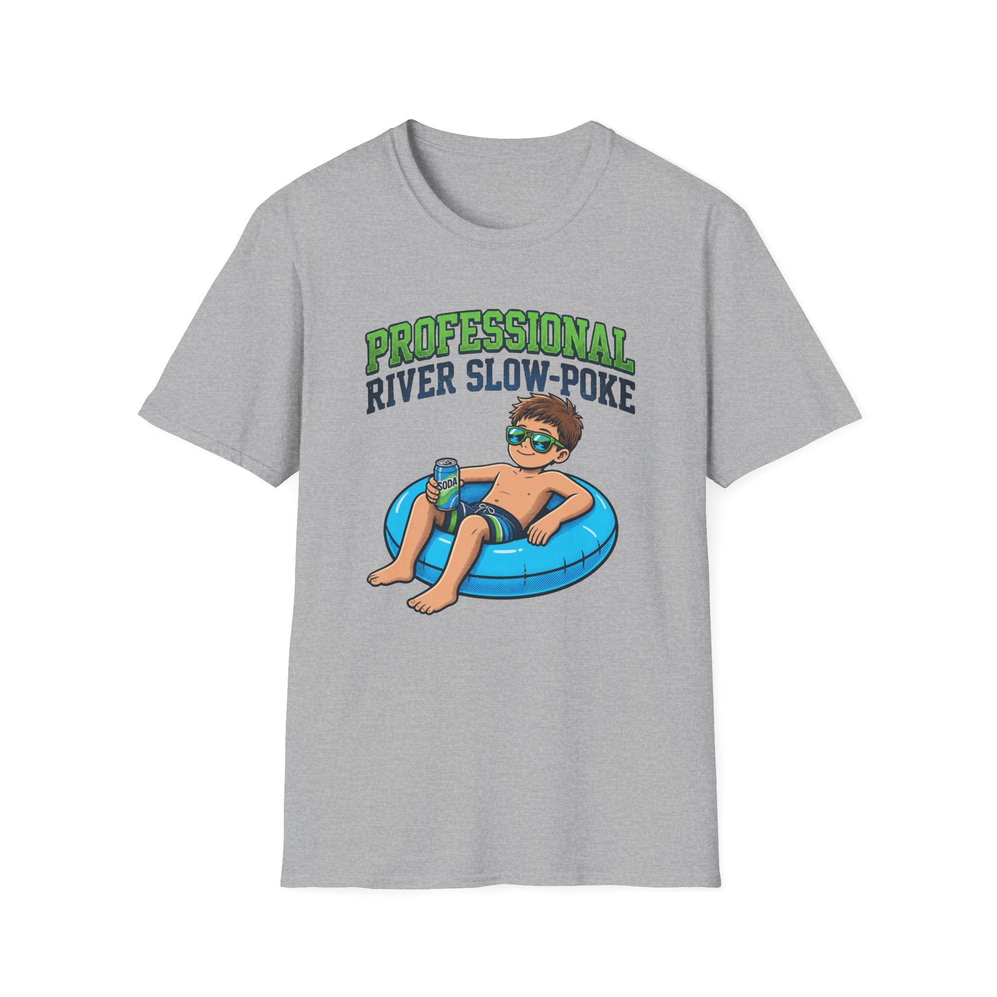Professional River Slow Poke Little Dude Graphic T-Shirt