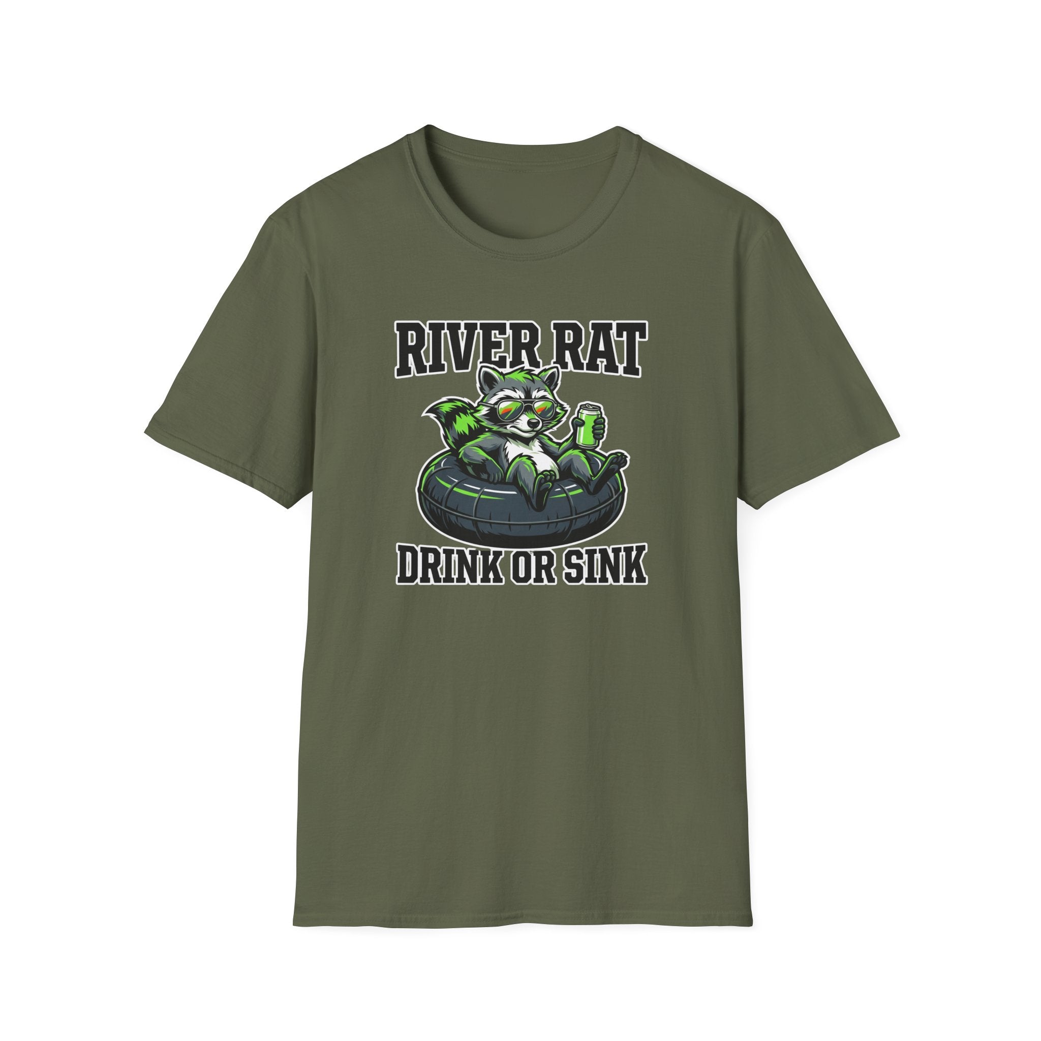 River Rat Drink or Sink Graphic T-Shirt