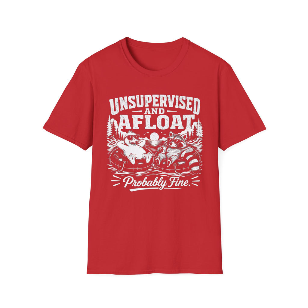 Unsupervised and Afloat Graphic T-Shirt