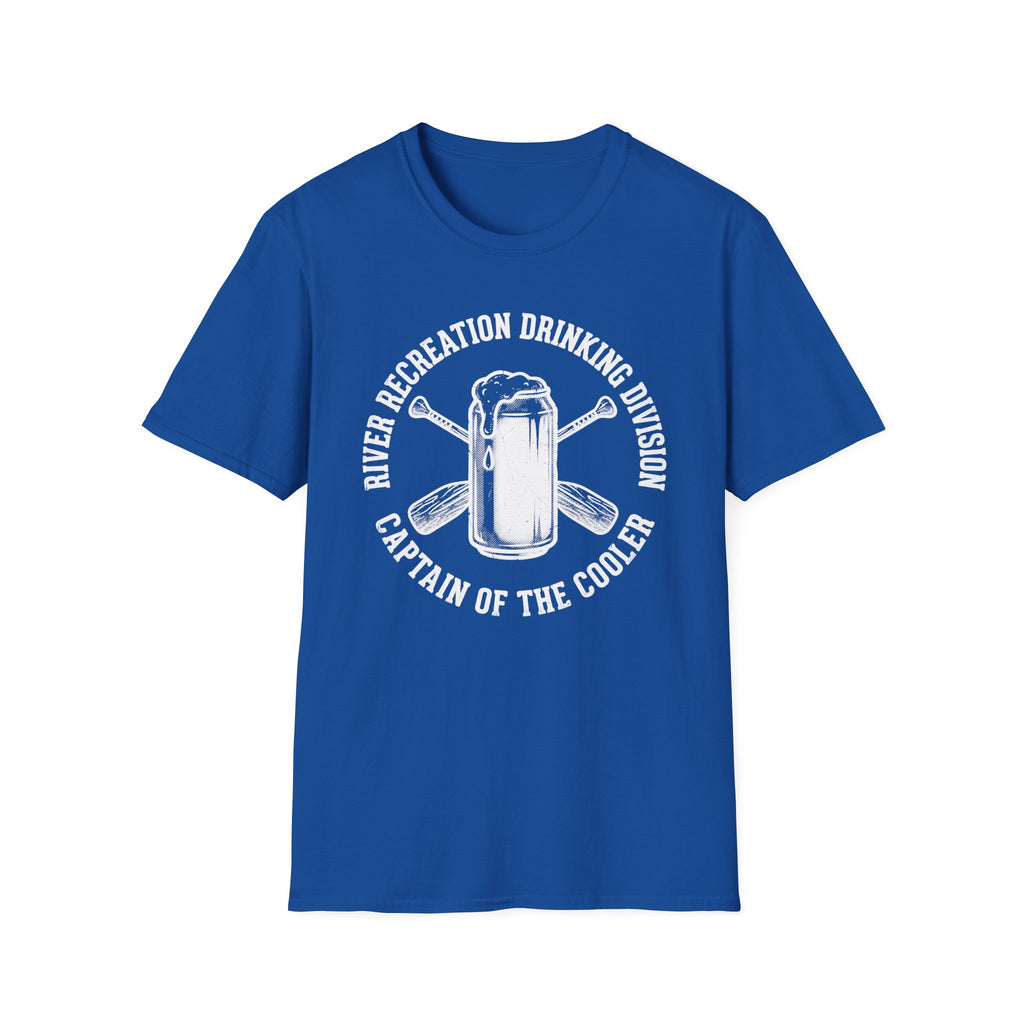 River Recreation Drinking Graphic T-Shirt