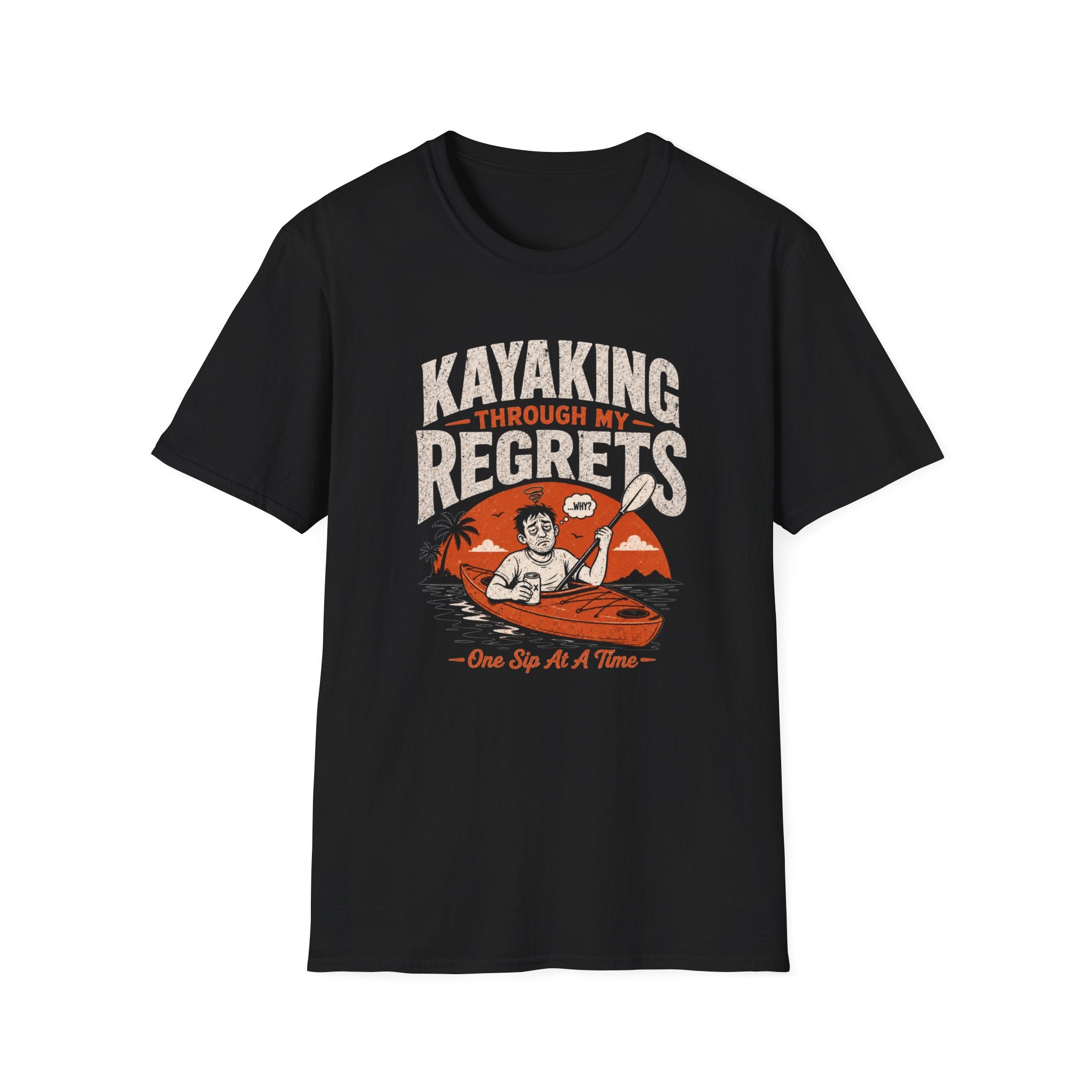 Kayaking Through My Regrets Graphic T-Shirt