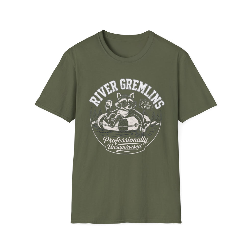 Professionally Unsupervised Graphic T-Shirt