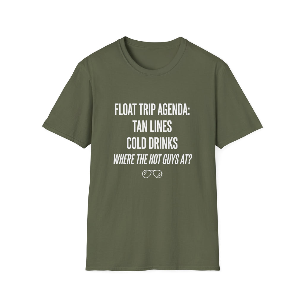 Float Trip Agenda Graphic T-Shirt
