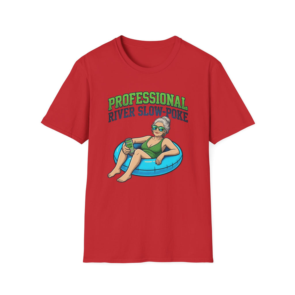 Professional River Slow Poke Old Chick Graphic T-Shirt