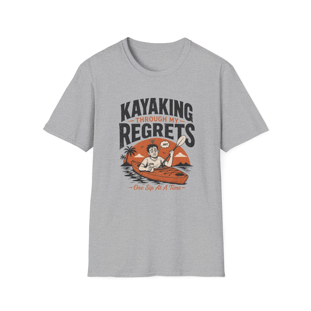 Kayaking Through My Regrets Graphic T-Shirt