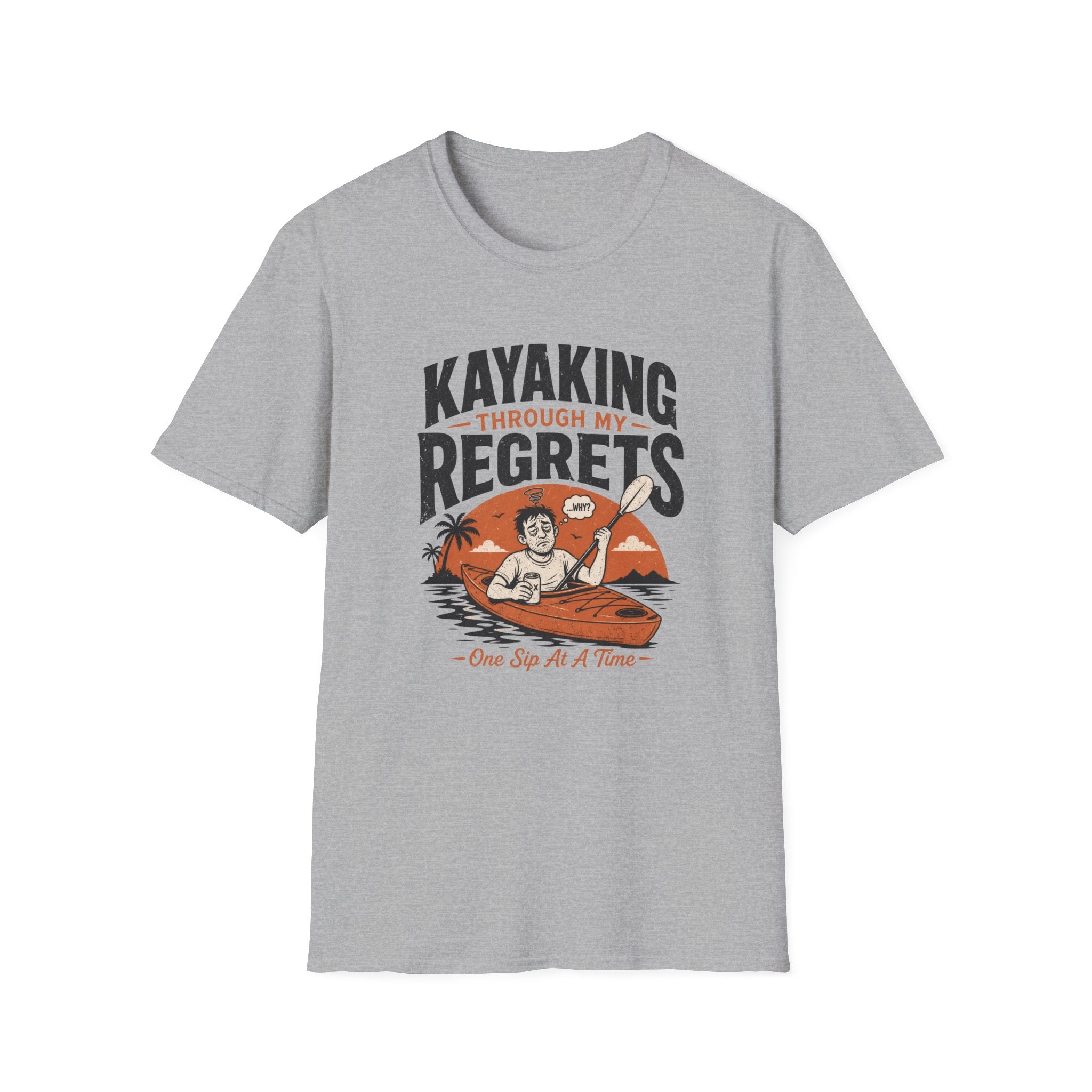 Kayaking Through My Regrets Graphic T-Shirt