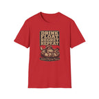 Drink Float Regret Repeat Graphic T-Shirt