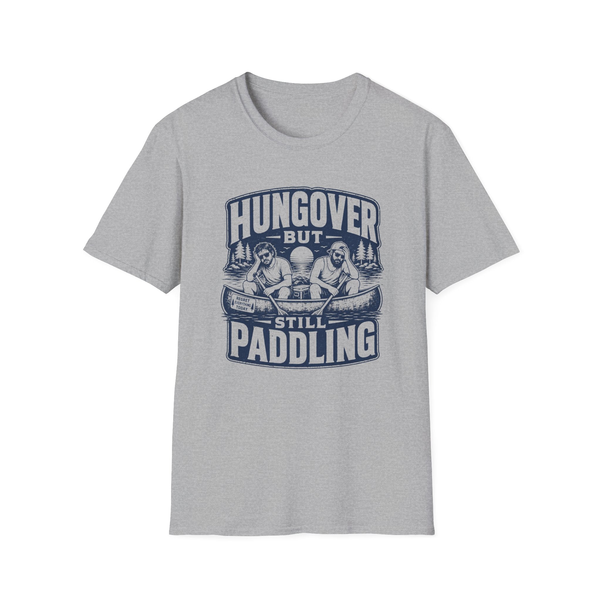 Hungover but Still Paddling Graphic T-Shirt