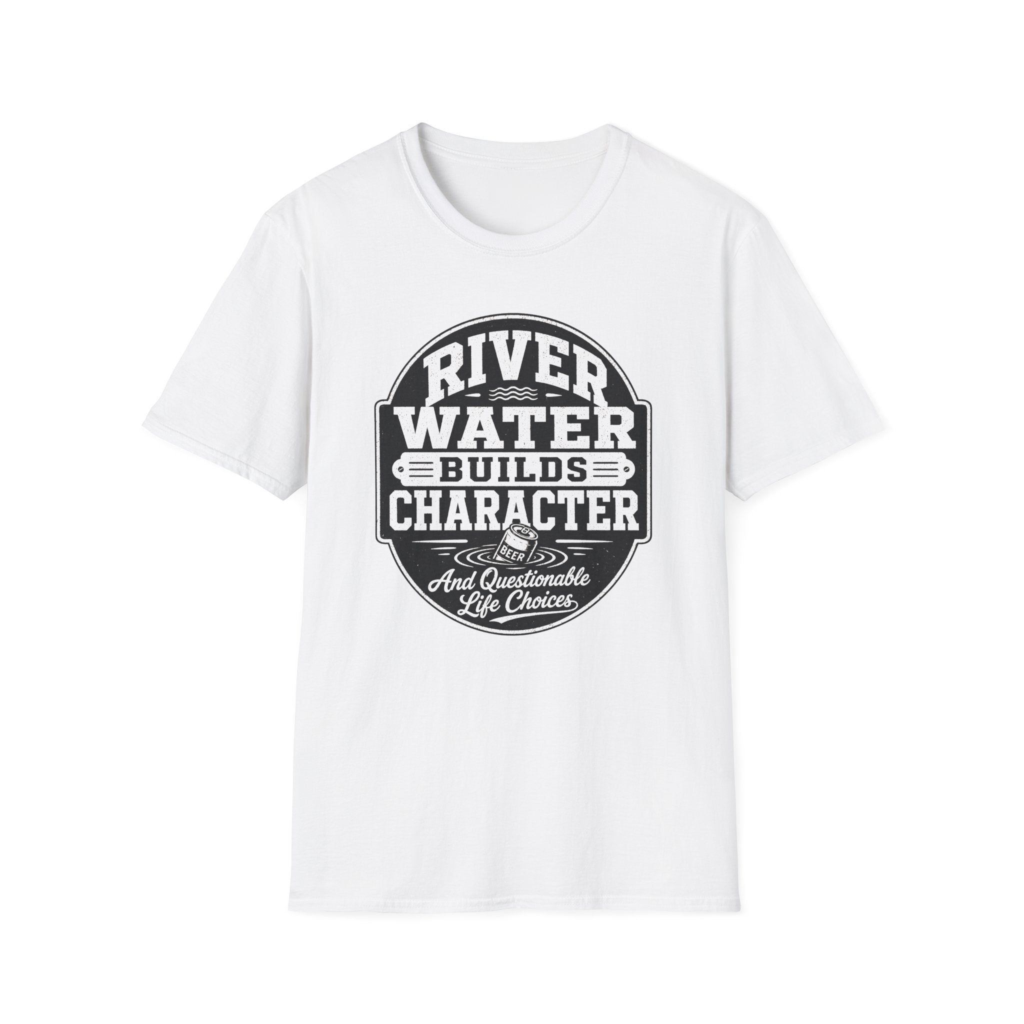 River Water Builds Character Graphic T-Shirt