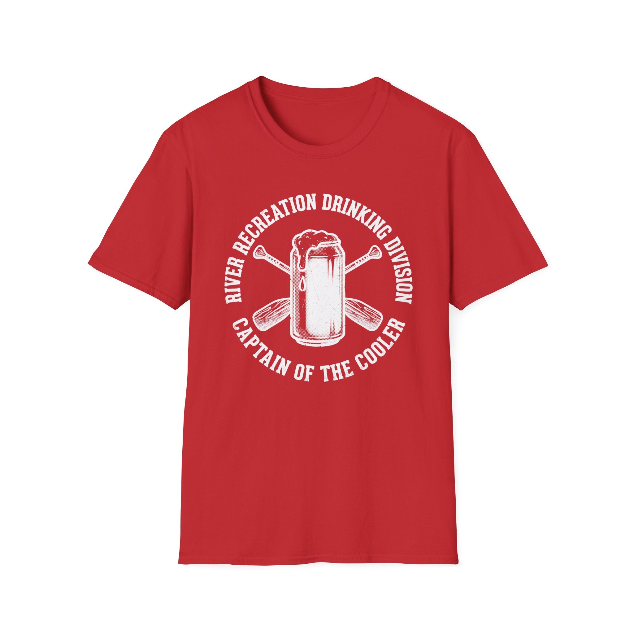 River Recreation Drinking Graphic T-Shirt