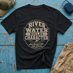 River Water Builds Character Graphic T-Shirt