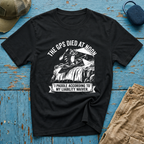 The GPS Died at Noon Graphic T-Shirt