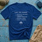 Float Trip Diagram Graphic T-Shirt