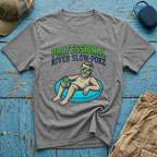 Professional River Slow Poke Old Dude Graphic T-Shirt