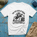 The GPS Died at Noon Graphic T-Shirt