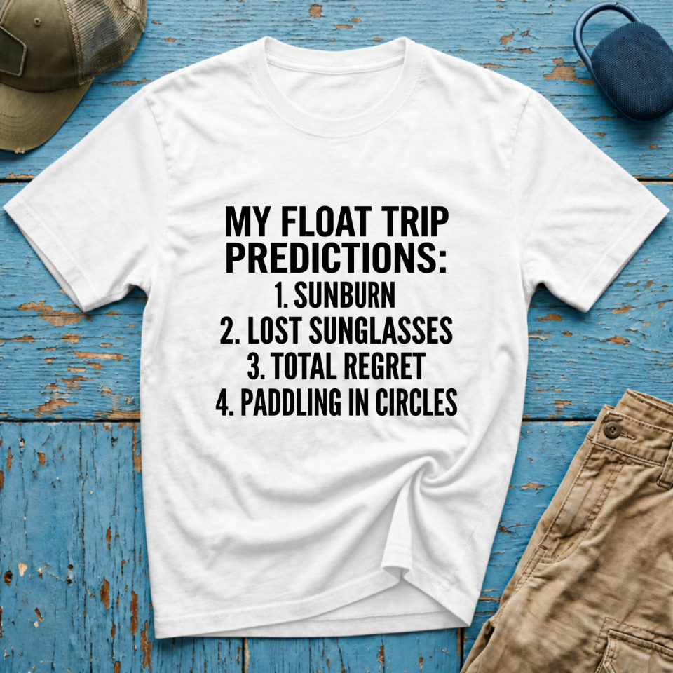 Float Trip Predictions Neutral Graphic T-Shirt