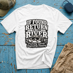 If Found Return to River Graphic T-Shirt