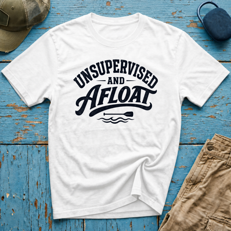 Unsupervised and Afloat2 Graphic T-Shirt